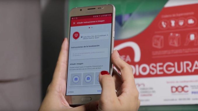 desfibrilador app ariadna